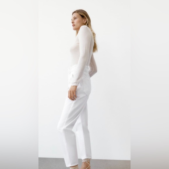 Zara Baggy Paperbag Pant - Picture 2 of 12